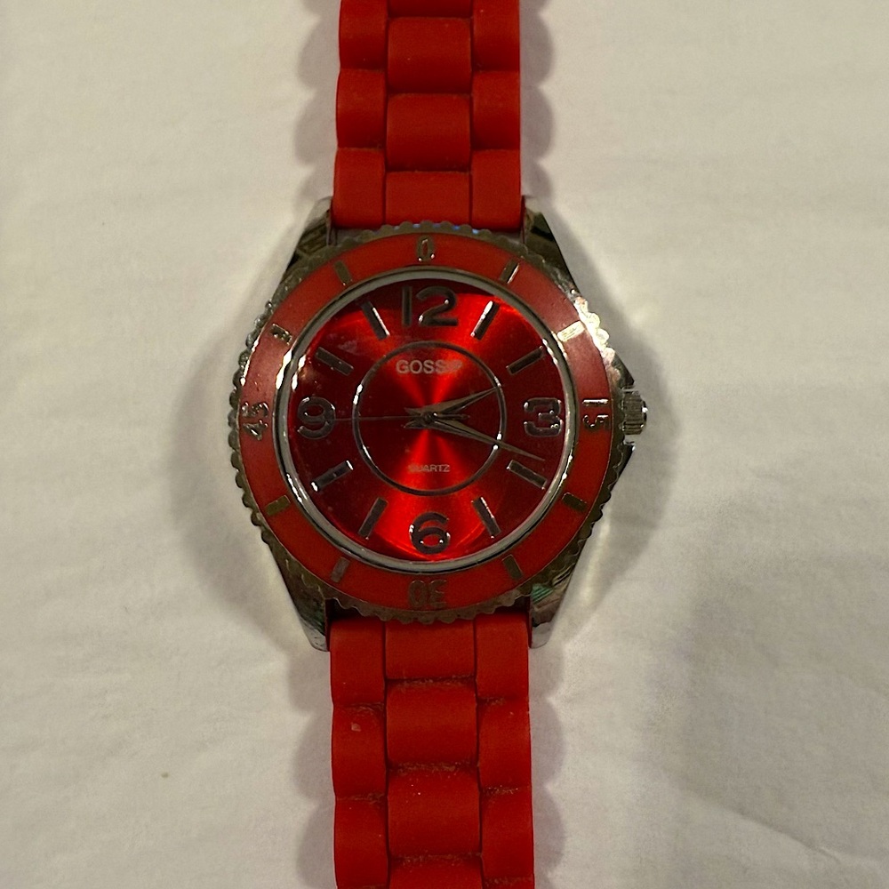 Red Gossip Quartz Watch